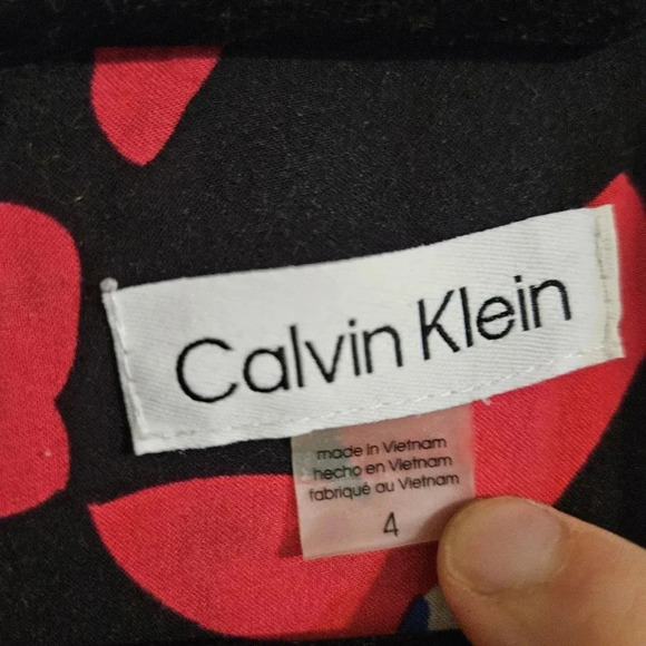 Calvin Klein Floral Mini Dress - Picture 3 of 7